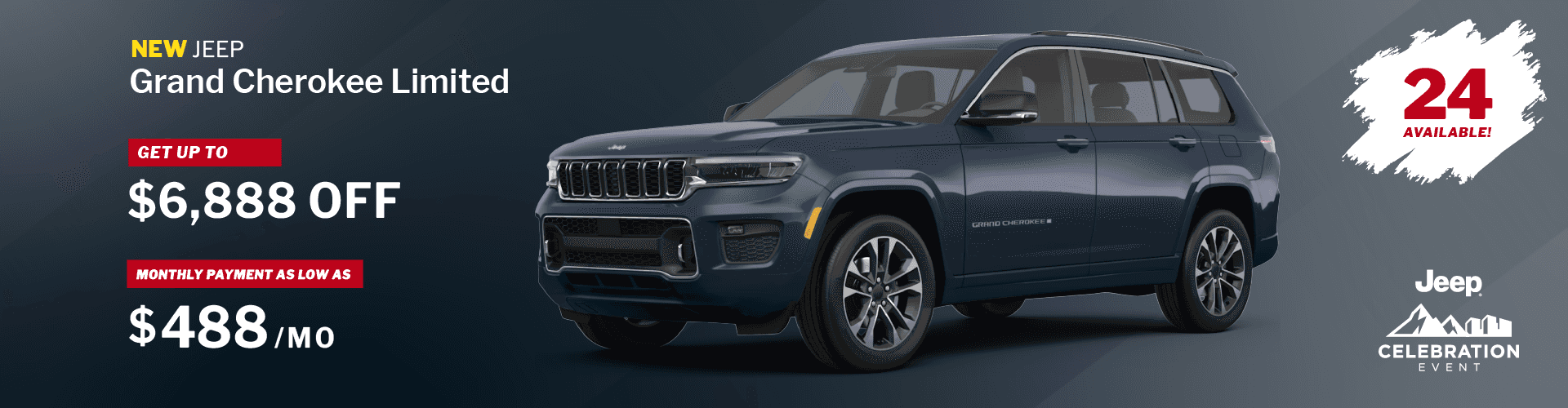 2025 grand cherokee limited Cash Savings up To $6888 - Payments as Low as $488/mo