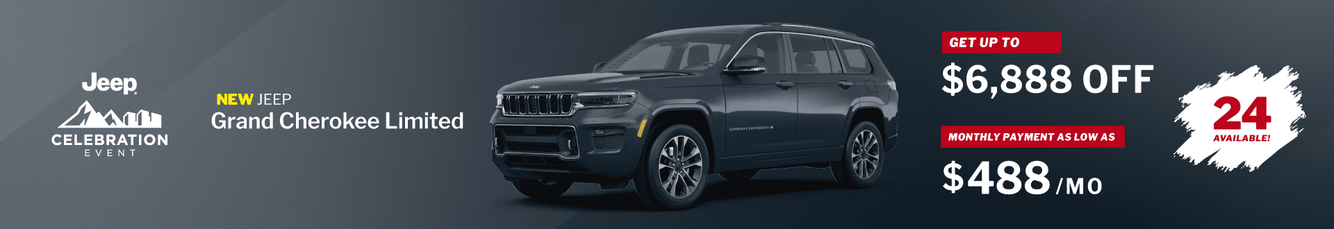 2025 grand cherokee limited Cash Savings up To $6888 - Payments as Low as $488/mo