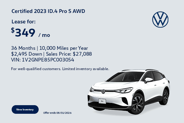 Lease a 2023 ID.4 Pro S AWD