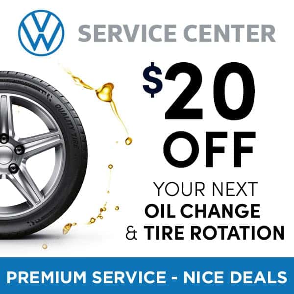 $20 Off Oil Change & Tire Rotation