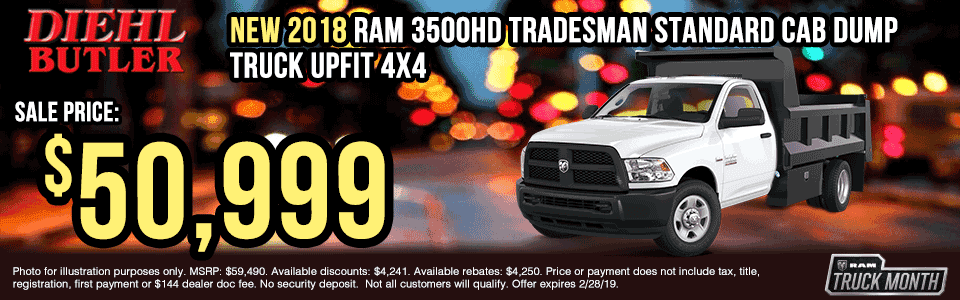 commercial vehicle specials commercial specials new vehicle specials ram specials ram truck month presidents day sale ram 3500 heavy duty dump truck upfit diehl automotive diehl auto sale commercial vehicle specials commercial specials new vehicle specials ram specials ram truck month presidents day sale ram 3500 heavy duty dump truck upfit diehl automotive diehl auto sale