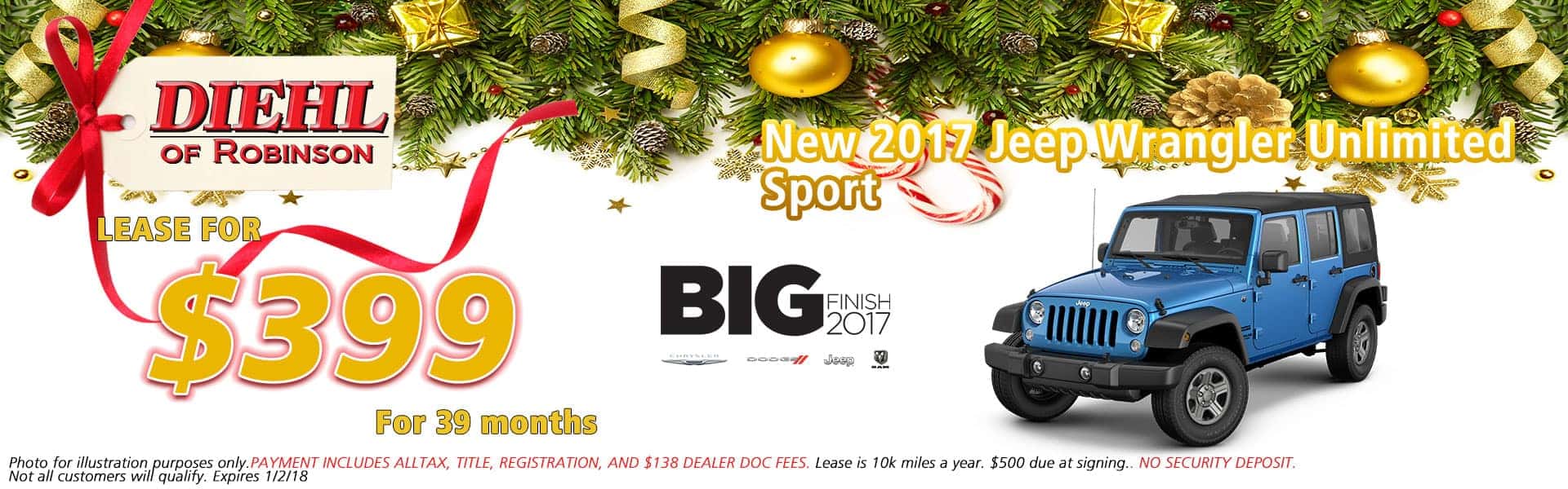 Diehl CDJR of Robinson Chrysler, Dodge, Jeep, Ram Dealer in McKees Rocks