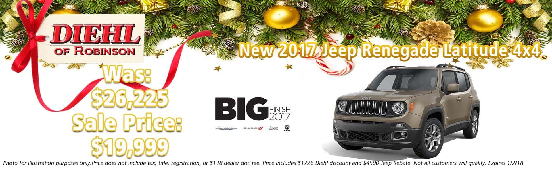 Diehl CDJR of Robinson Chrysler, Dodge, Jeep, Ram Dealer in McKees Rocks