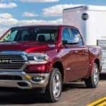 2019 Ram 1500 Towing a Trailer