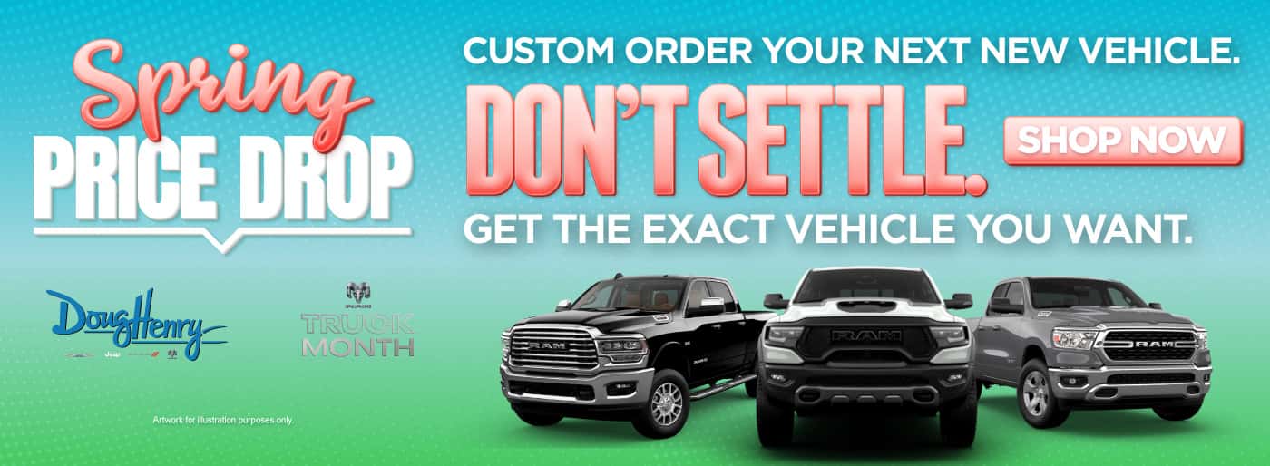 Don't Settle, Order Exactly What You Want