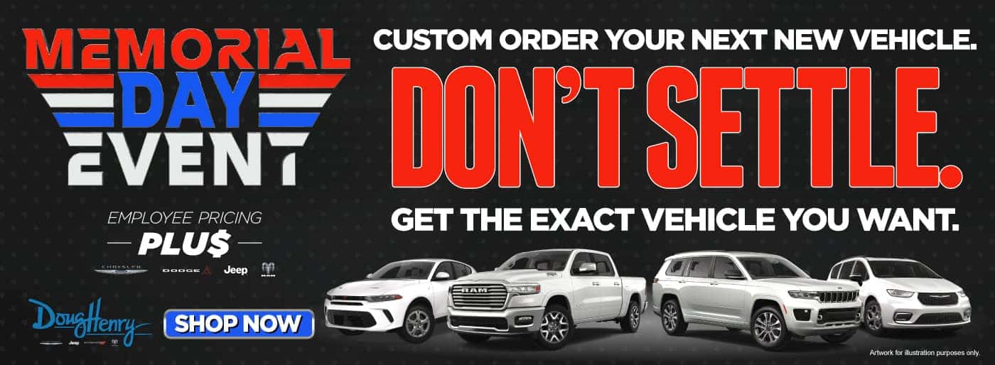 Don't Settle, Order Exactly What You Want