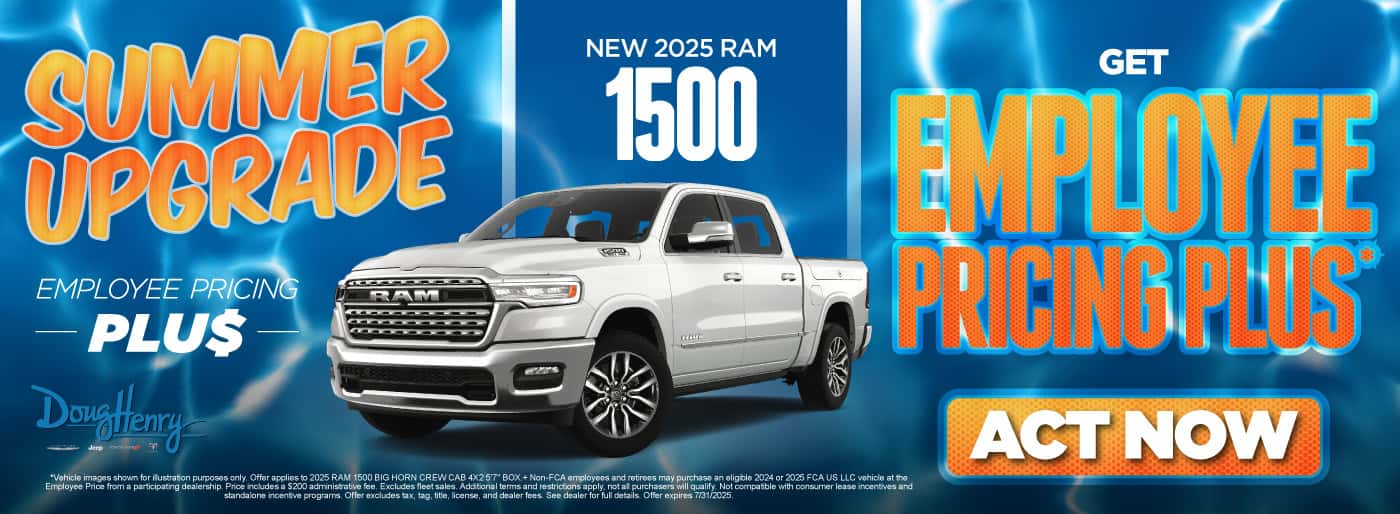 New 2025 RAM 1500 GET EMPLOYEE PRICING PLUS*