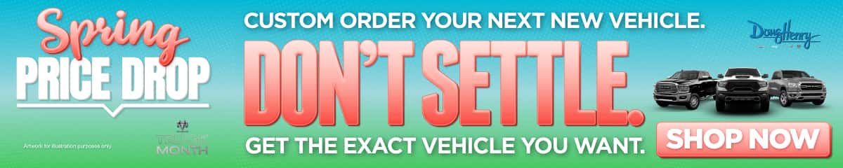 Don't Settle, Order Exactly What You Want