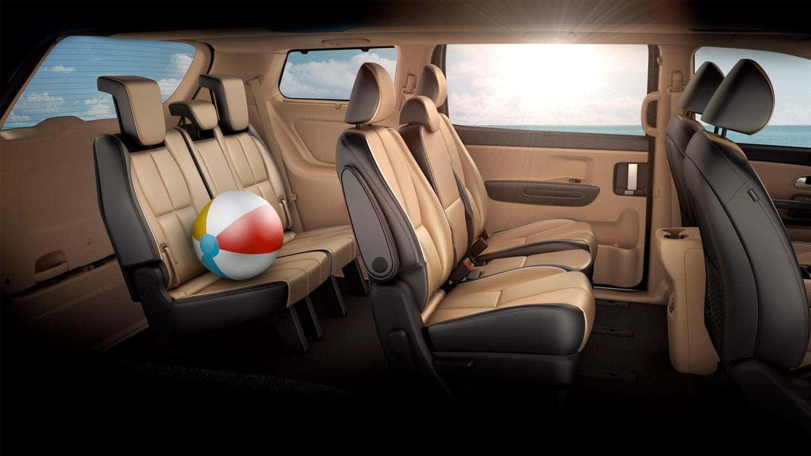 Kia Sedona Minivan Interior