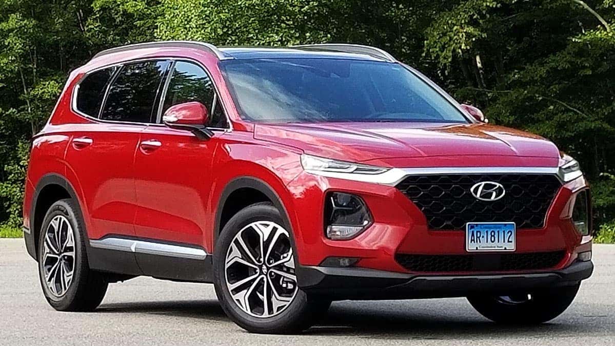 2019 hyundai 3 row suv sale