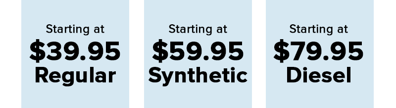 oil change deals