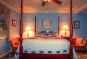 Los Gatos Bed and Breakfast Blue Room
