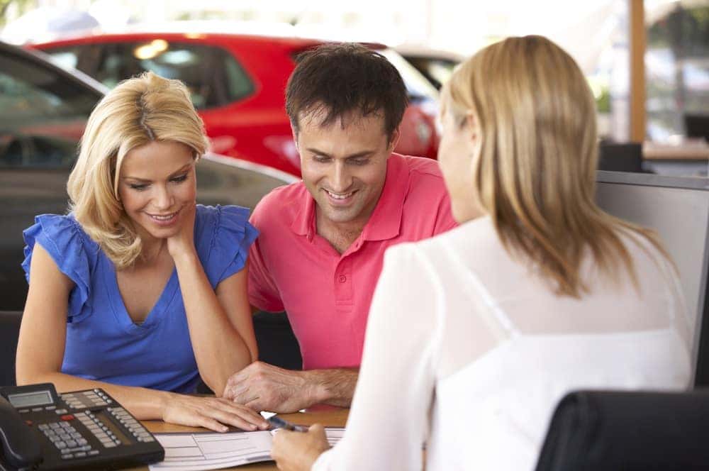 Financing Car at Dealership