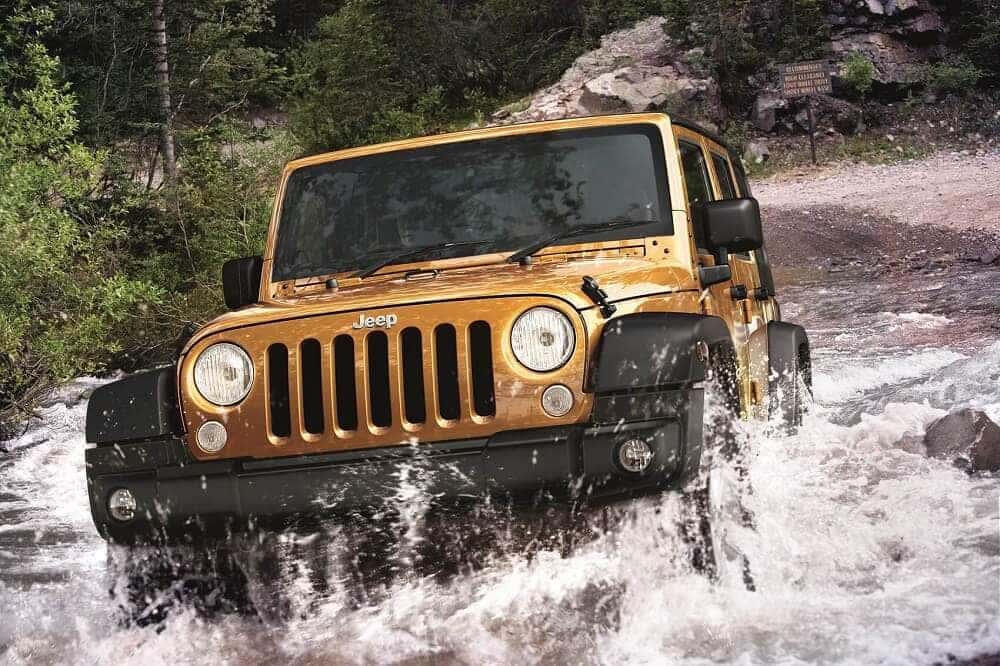 Jeep Wrangler Off-Roading