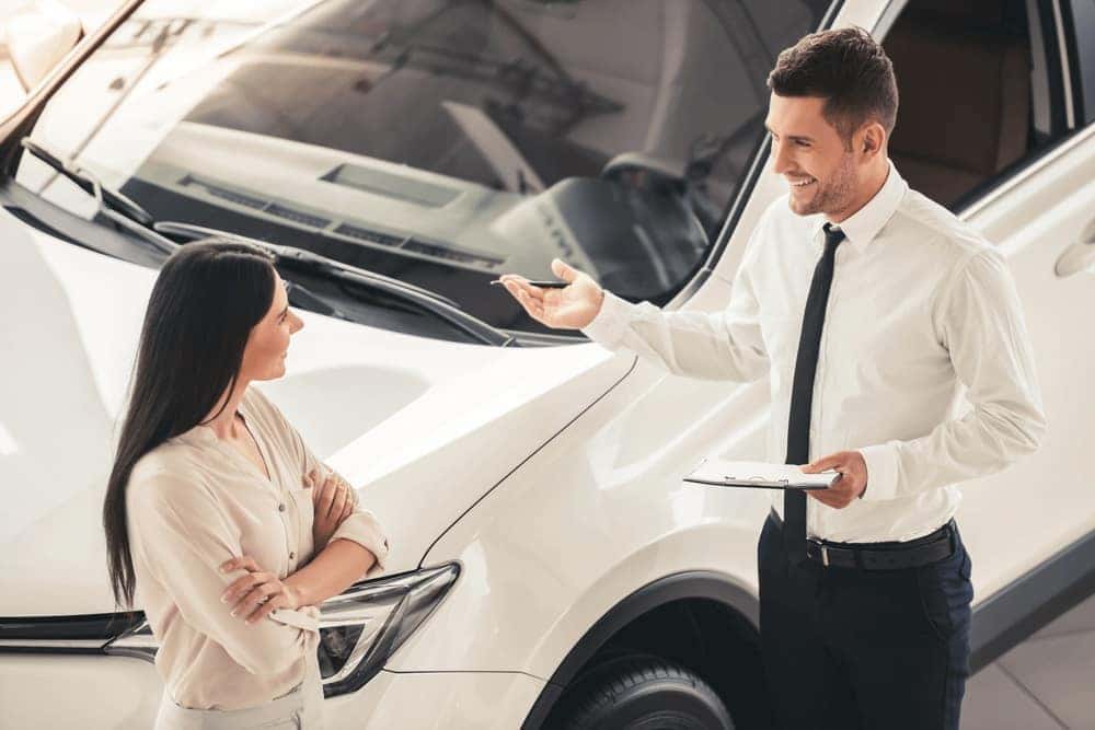 Assisting at Dealership