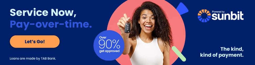 Flexible Payment Plans for auto partws and service, see your options and ask your service advisor for financing details