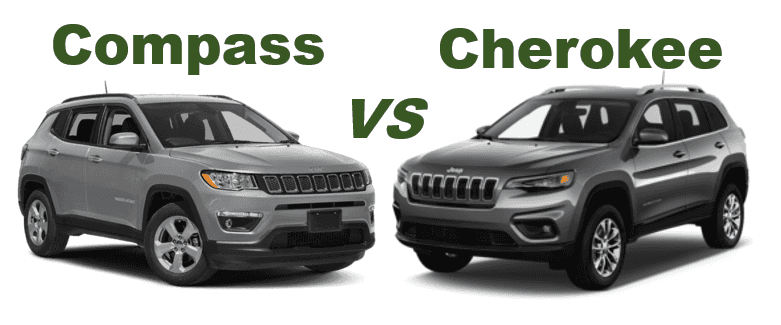 2023 Jeep Compass Vs. 2023 Jeep Cherokee Comparison