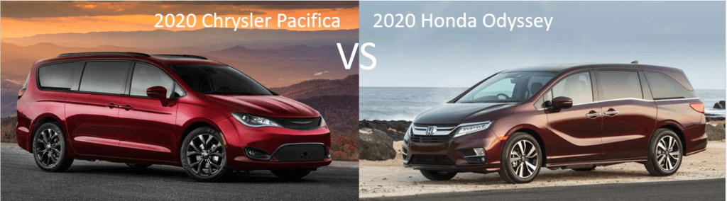 Pacifica v hot sale odyssey