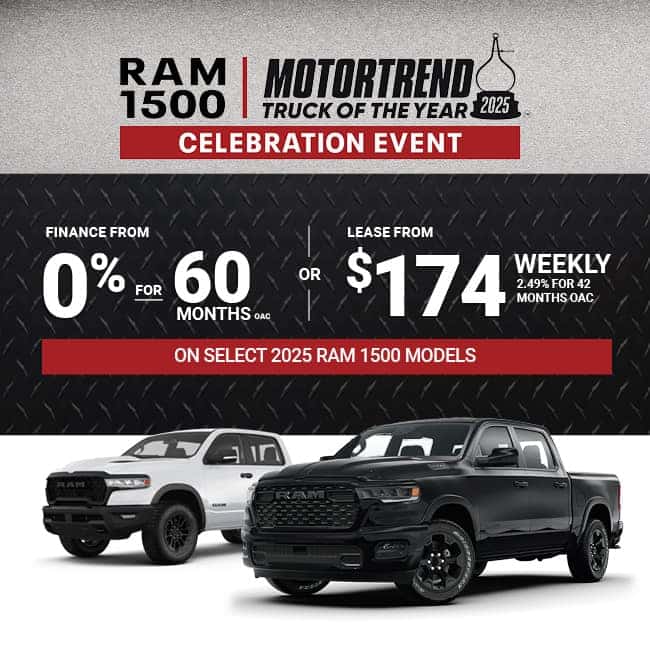 2025 RAM 1500: Motortrend Truck of the Year