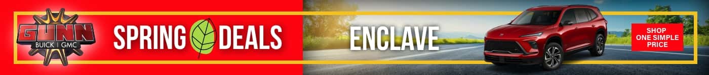 Gunn BGMC Enclave March sales offers