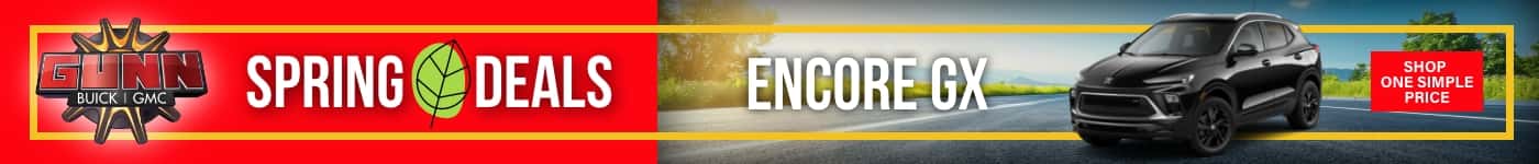 Gunn BGMC Encore GX March sales offers