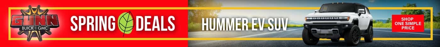 Gunn BGMC Hummer March sales offers