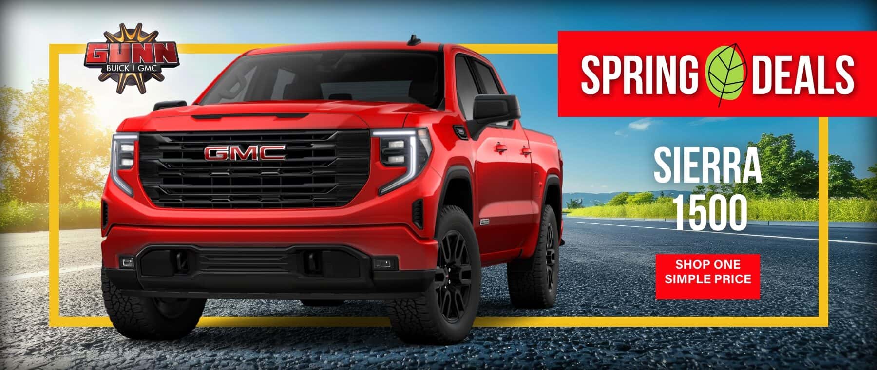 Gunn BGMC Sierra 1500 March sales offer