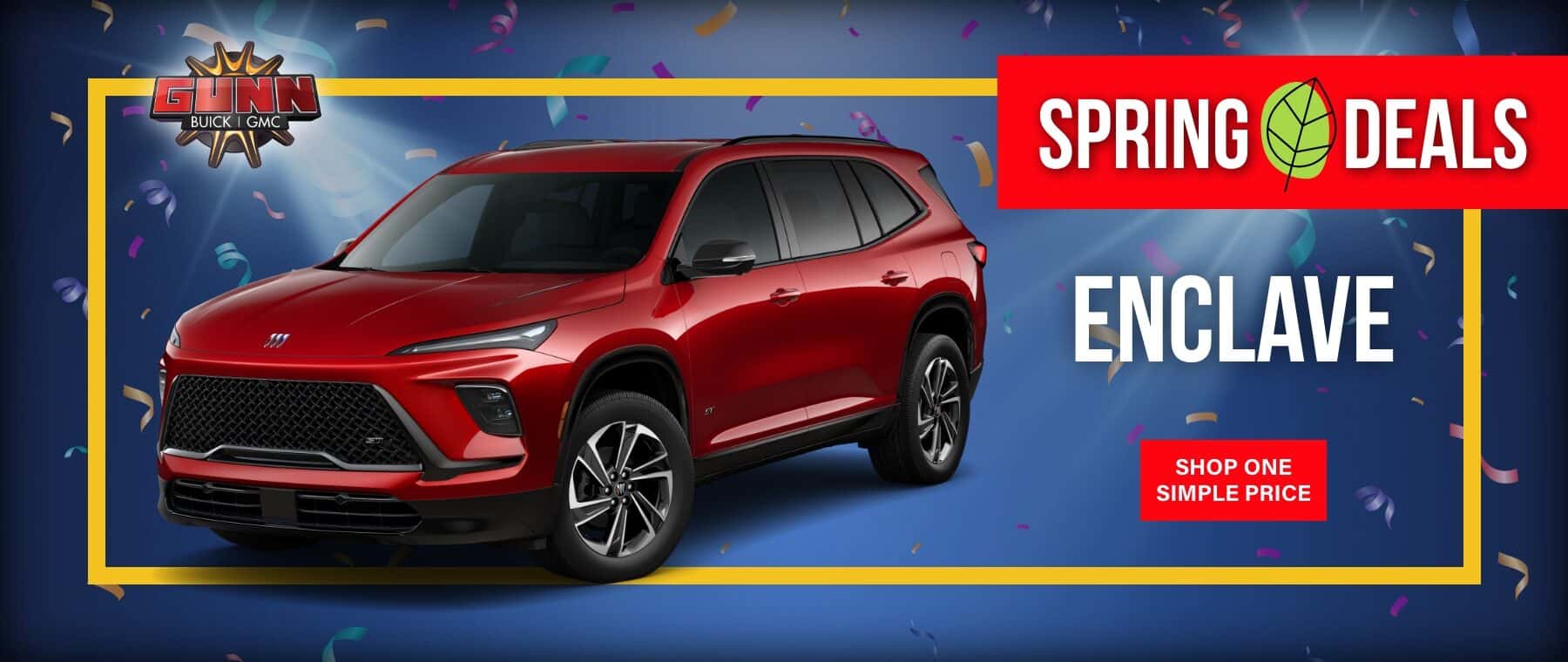 Gunn BGMC Buick Enclave April sales offers