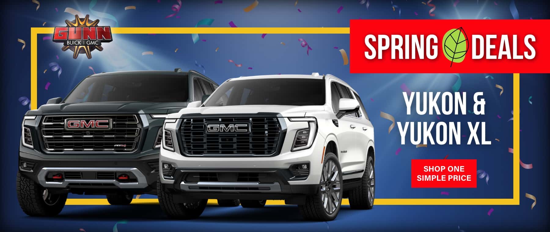 Gunn BGMC GMC Yukon April sales offers