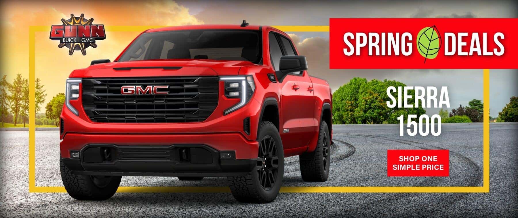 Gunn BGMC Sierra 1500 May sales offer