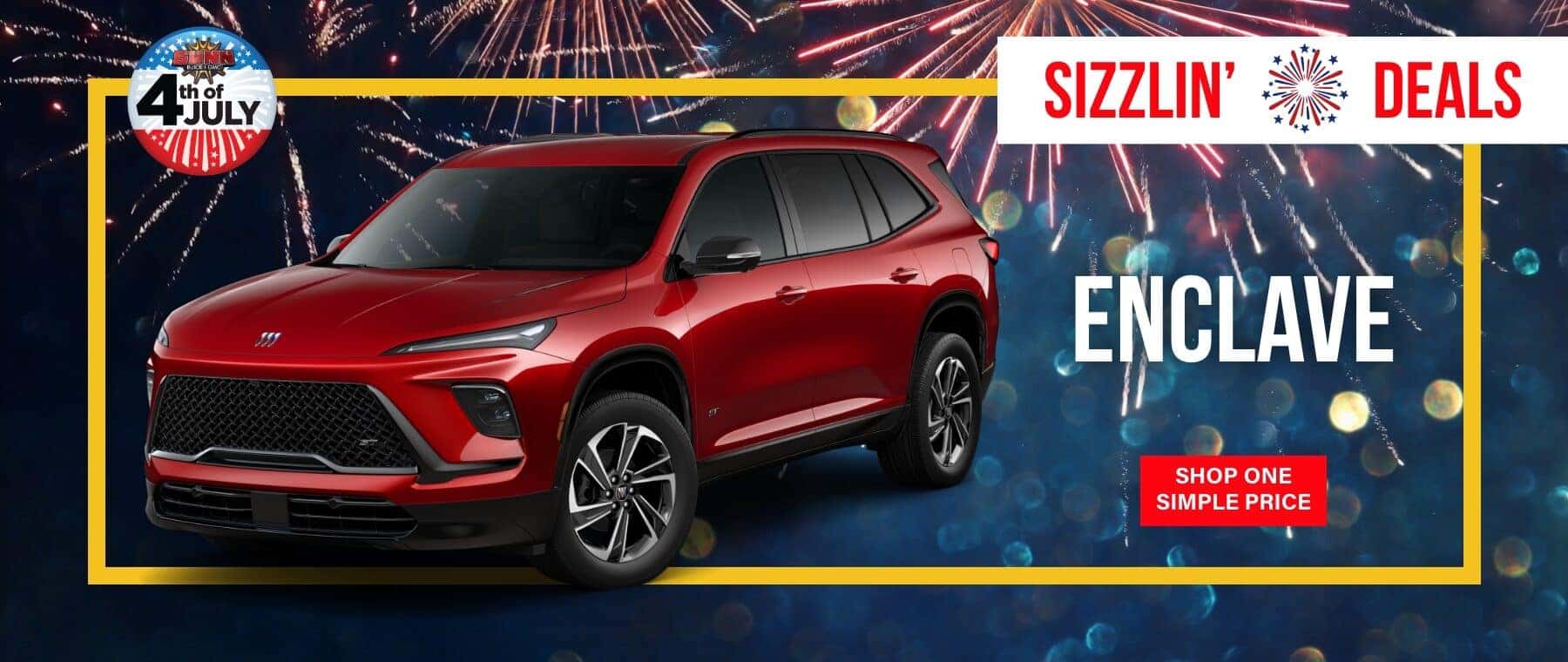 Gunn BGMC Enclave July Sales offer
