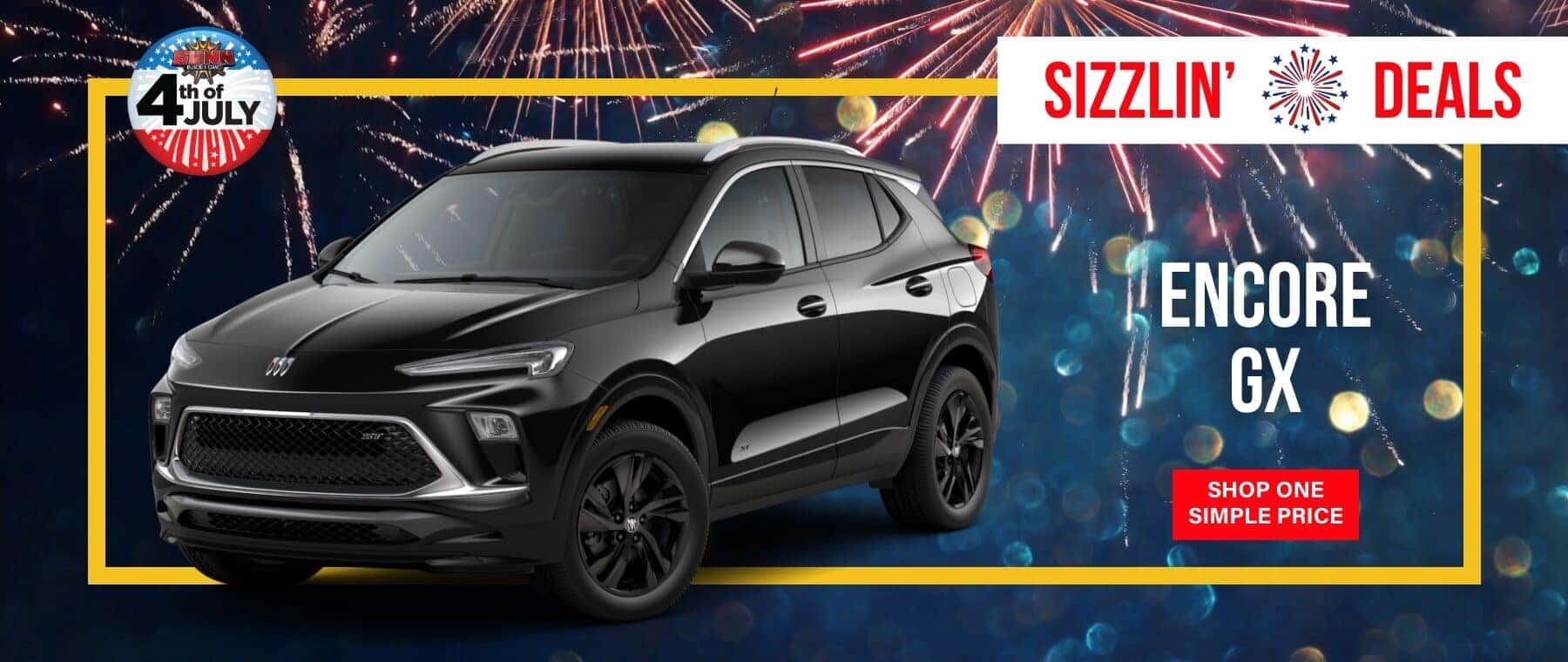 Gunn BGMC Encore GX July Sales Offers