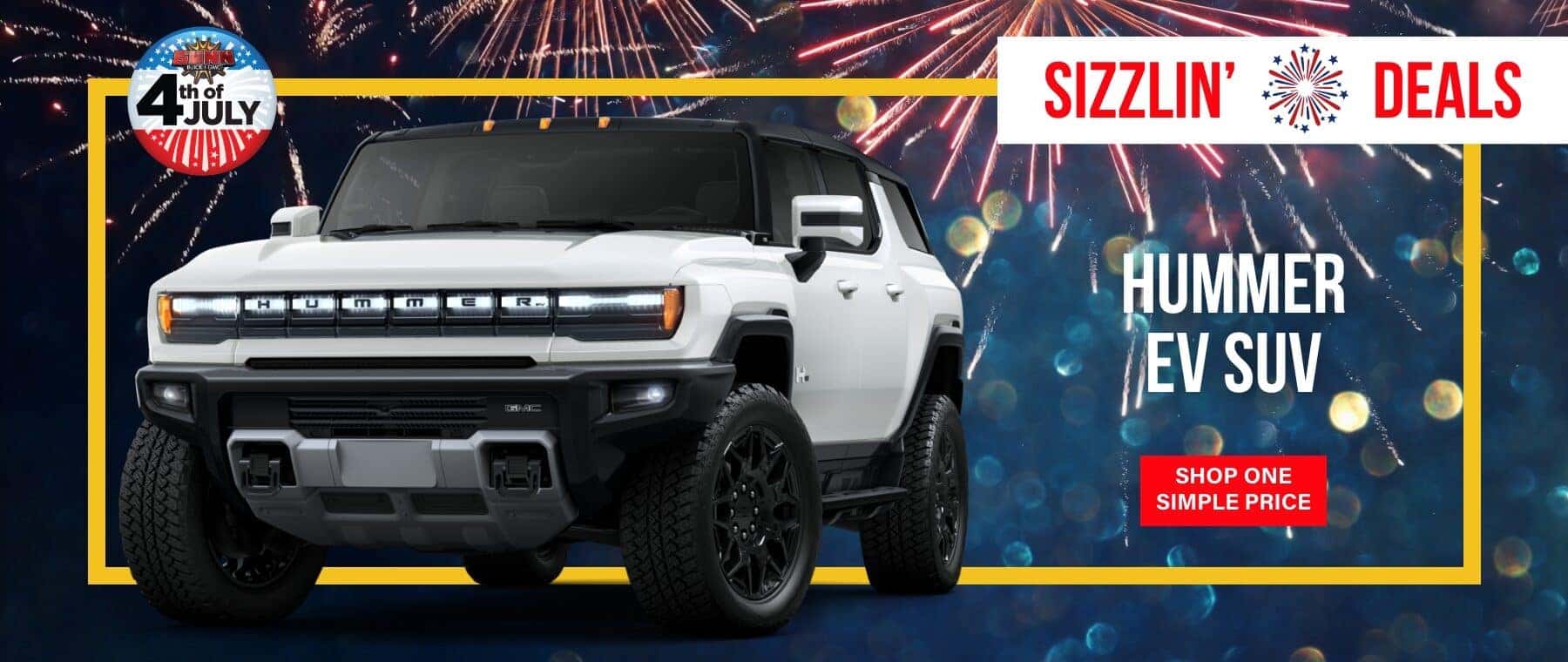 Gunn BGMC Hummer EV July sales offer