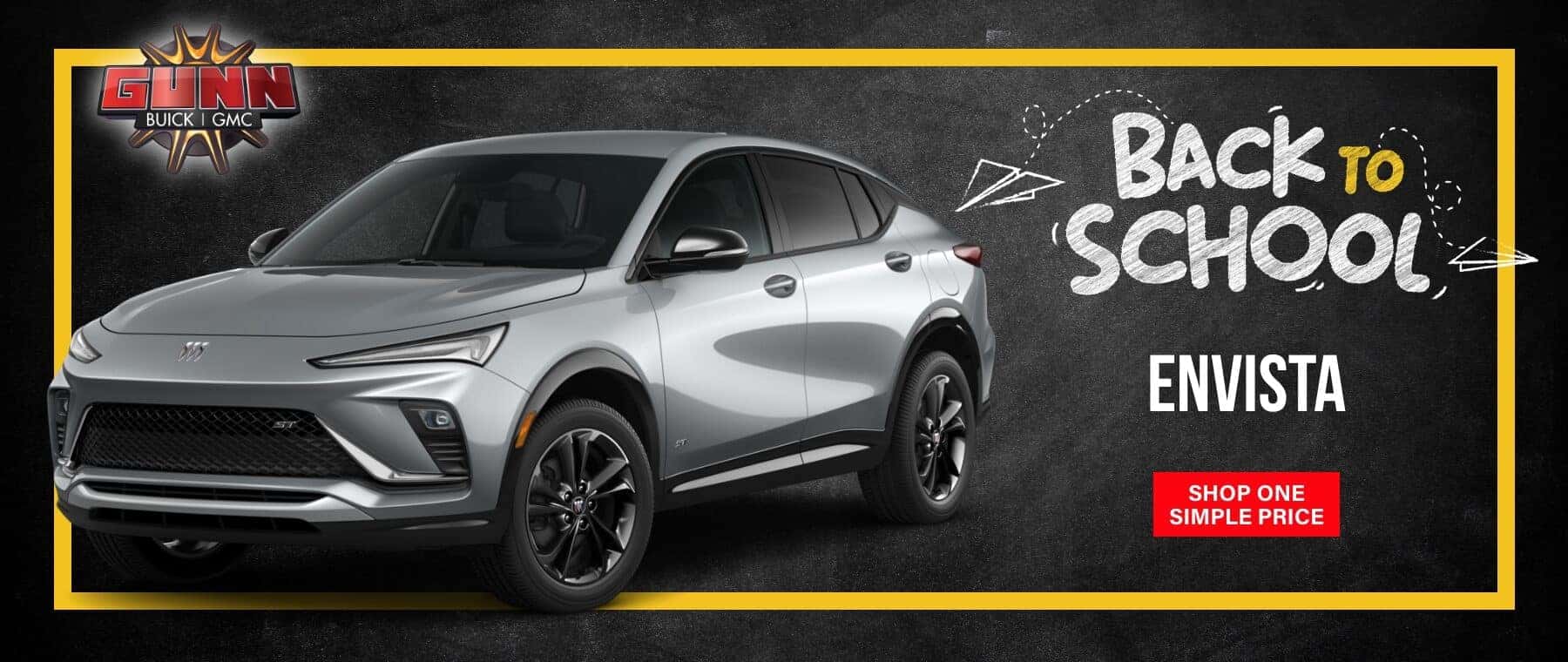 Gunn BGMC Envista August Sales Banner