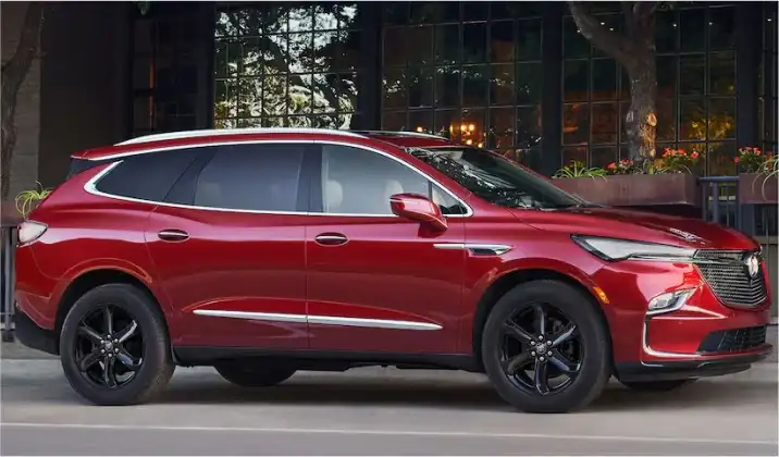 Buick SUV parked