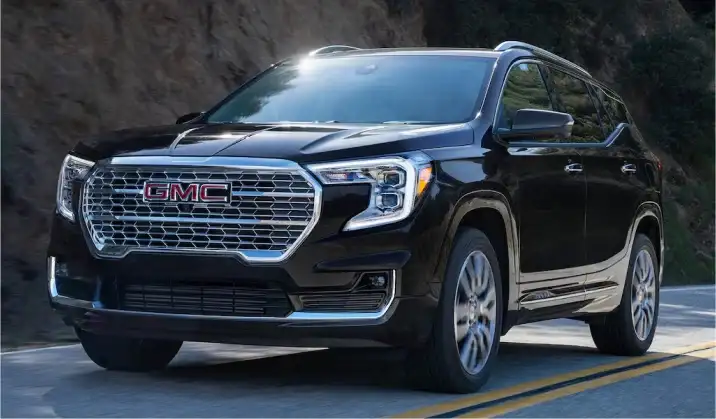 GMC SUV parked