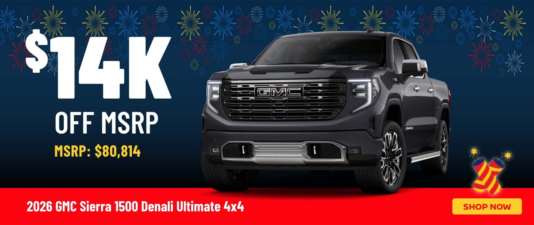 Gunn Sierra 1500 Denali sales banner