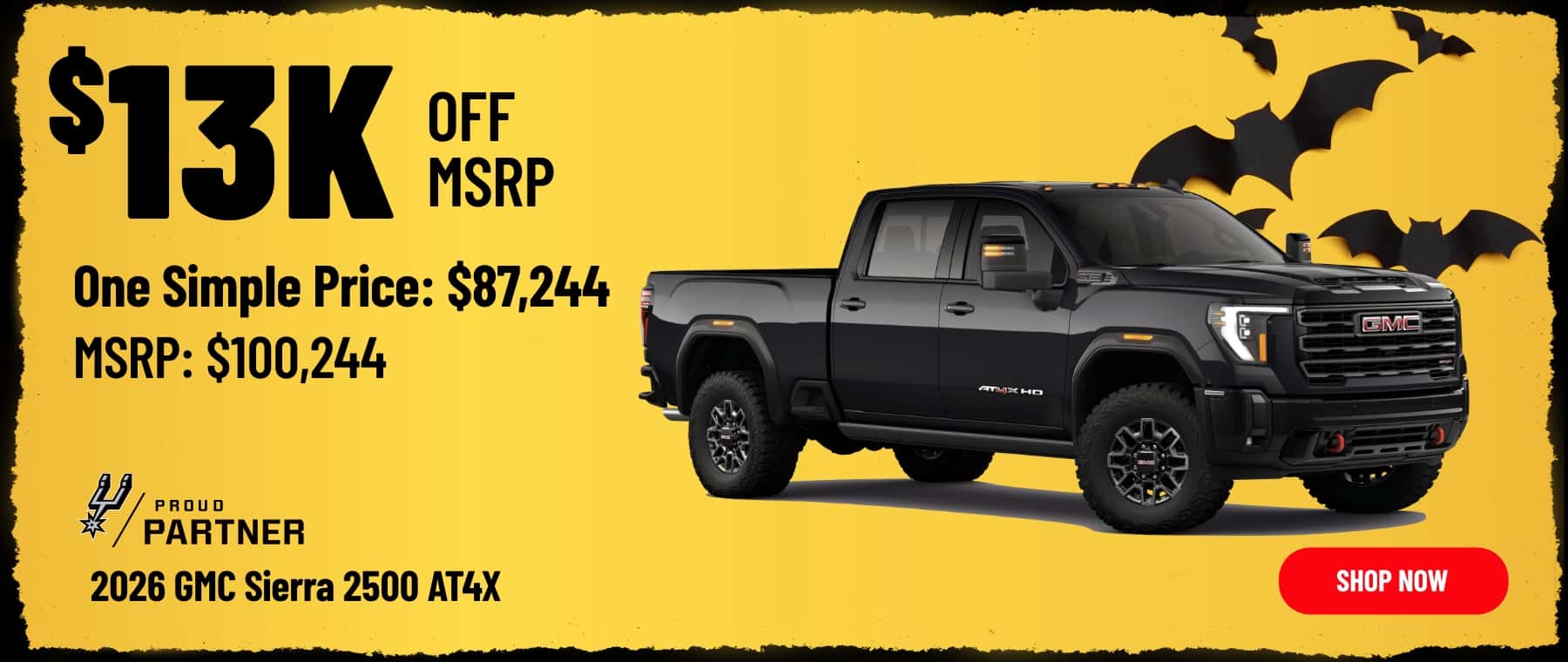 39279_Gunn_Buick-GMC_October_2026_Web_Banner_GMC-Sierra-2500_1800x760
