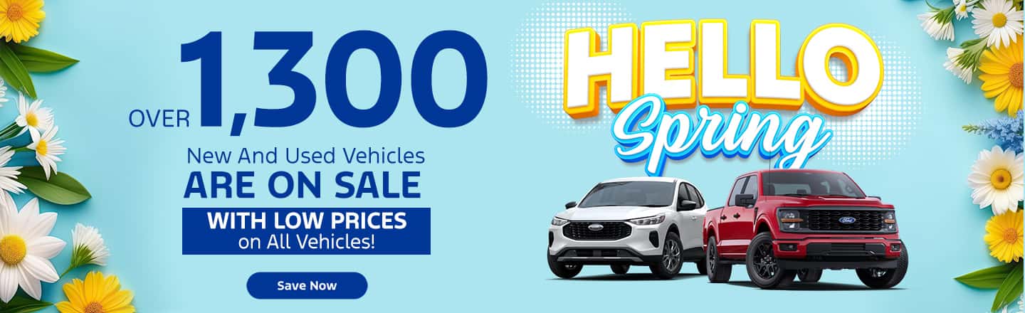 April Spring Savings