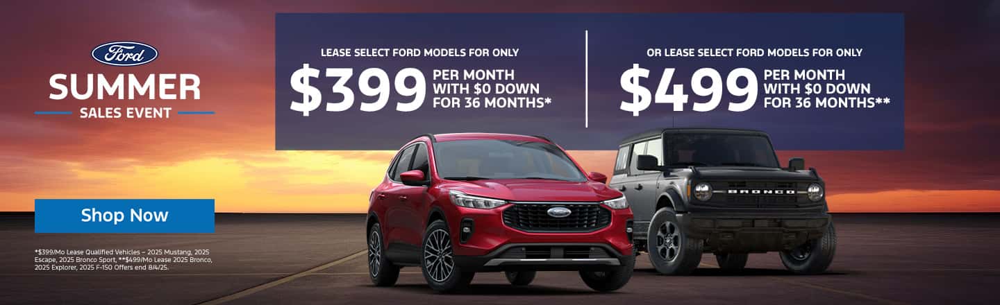 July Ford offers