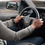 Man drives Chevrolet Tahoe