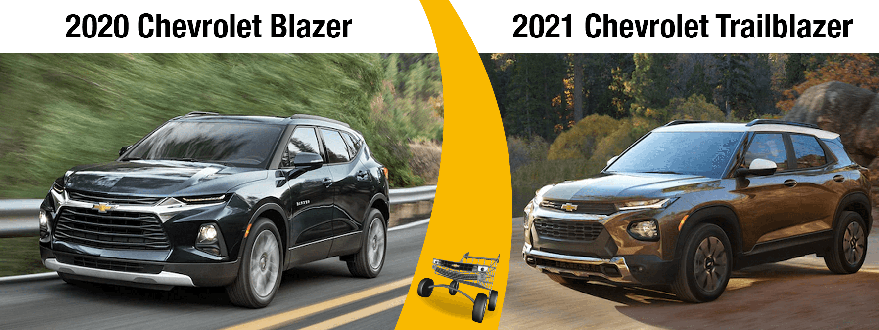 2020 Chevy Blazer Vs 2021 Chevy Trailblazer Chevrolet Of Homewood