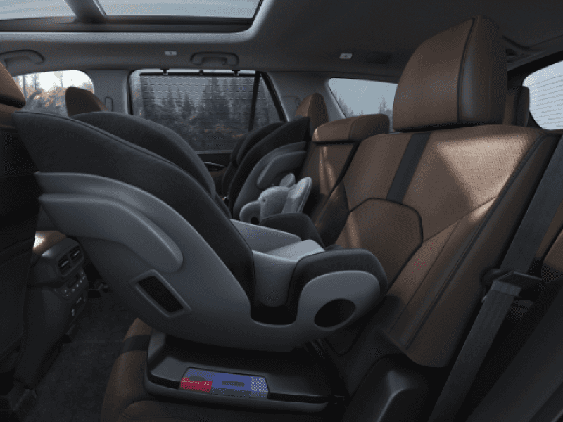 Honda Pilot Interior Space for Baby Car Seat