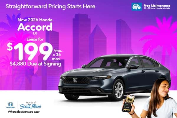 New 2026 ACCORD LX 