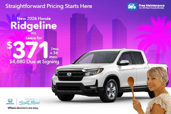 New 2026 RIDGELINE RTL