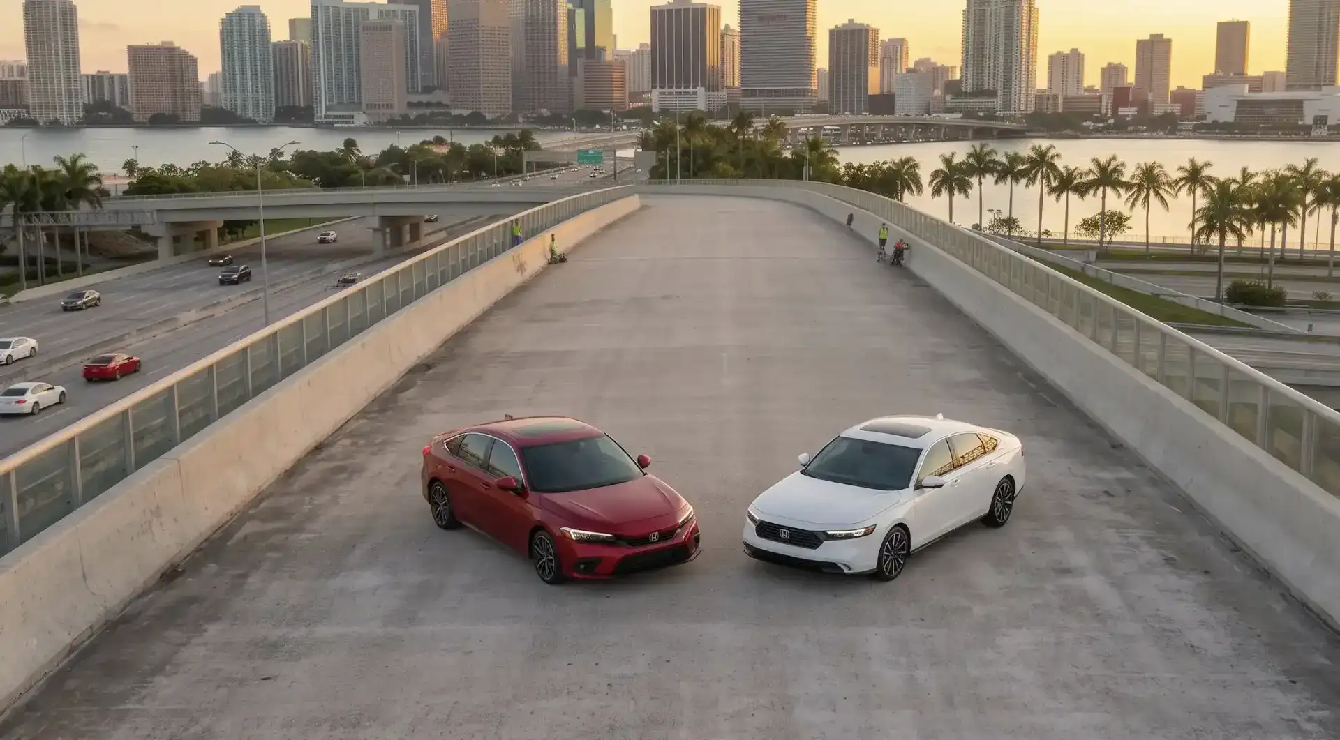 2026 Honda Civic and Accord sedans at Honda of South Miami