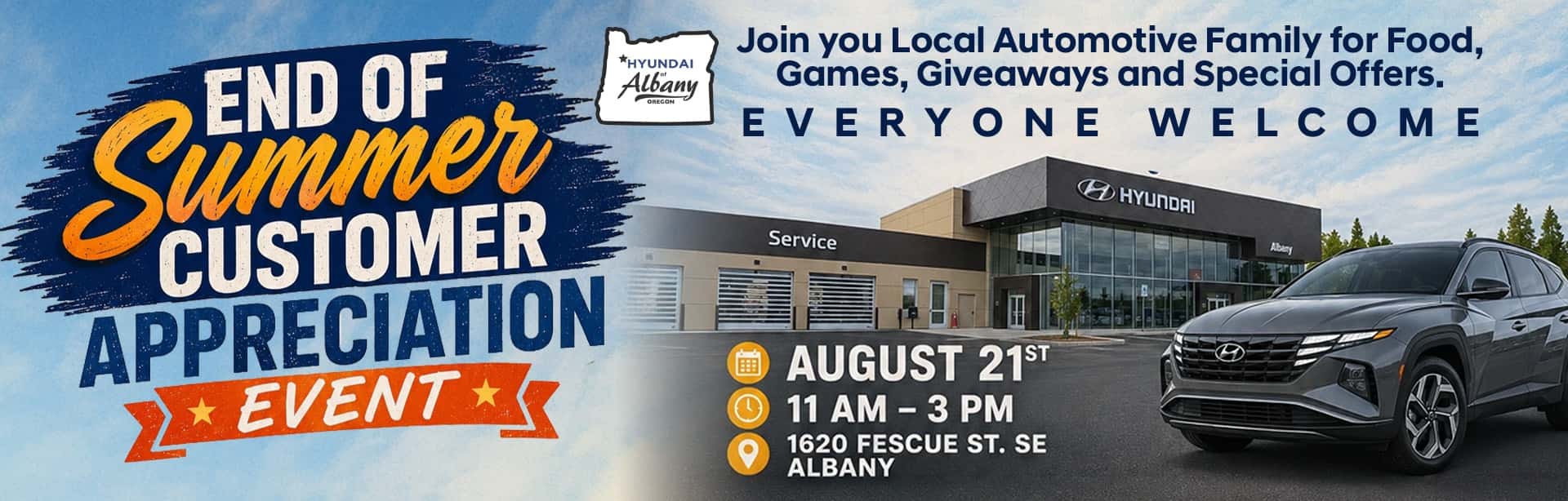 END OF Summer CUSTOMER APPRECIATION * EVENT*