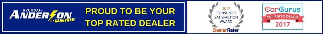 Hyundai_of_Anderson_Accolades Cargurus Dealer Rater Top Dealer