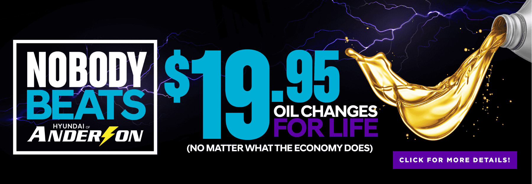 19.95 OIL CHANGE