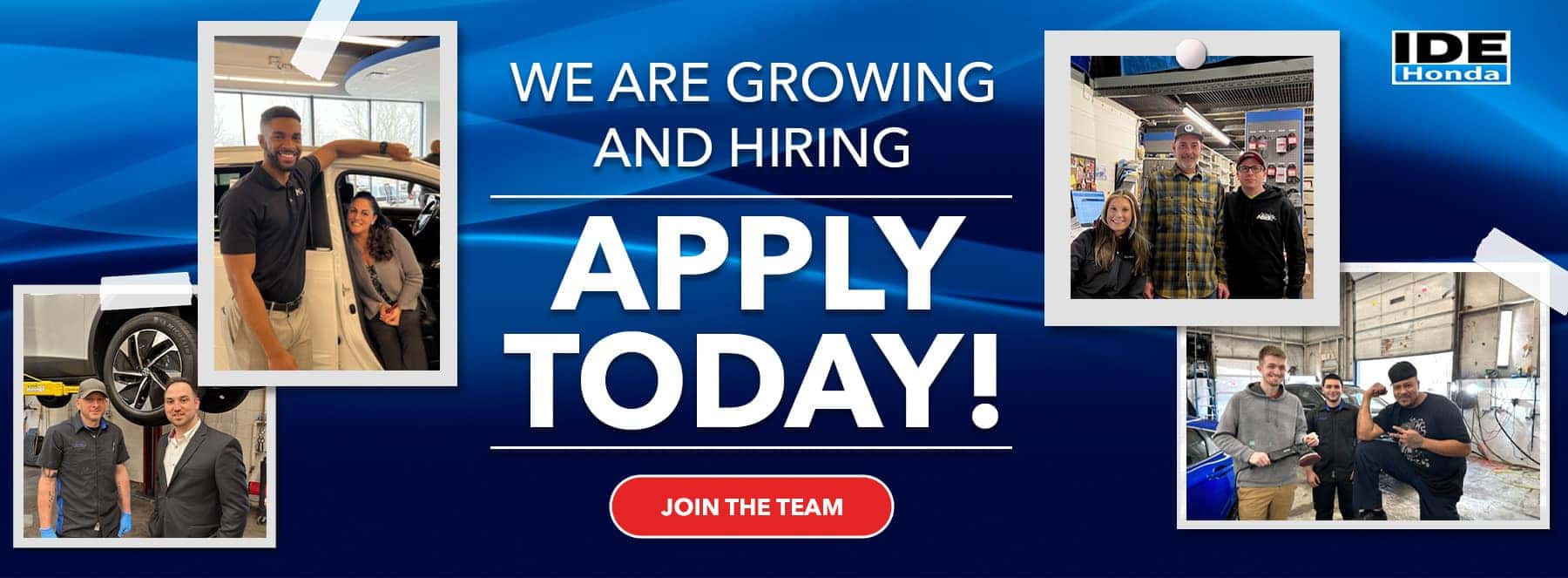We Are Growing and Hiring Apply Today!
